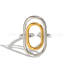 Anillos abiertos para puños de acero inoxidable 304&nbsp;WGF45B4-01