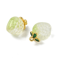 Colgantes de cristal transparente&nbsp;GLAA-P072-03G-03