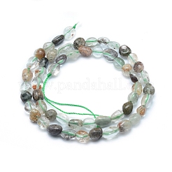 Natur lodolite Quarzperlen Stränge&nbsp;G-L550A-07