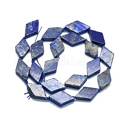 Natürlicher Lapislazuli Perlenstränge&nbsp;G-K245-E05-A02