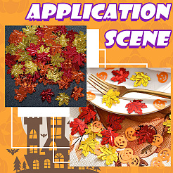 4 sachet de confettis en plastique&nbsp;DIY-SC0031-51B