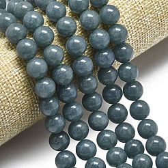 Chapelets de perles en jade de malaisie naturelle&nbsp;G-L645-C01-10mm-09