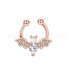 Piercing para tabique nasal con clip de acero inoxidable 316L&nbsp;WG4B0C3-03