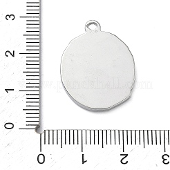 Ciondoli in acciaio inox 304&nbsp;STAS-A142-03P