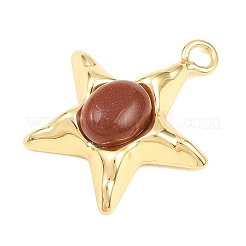 Synthetischen Goldstone-Anhänger&nbsp;GG-G001-01G-02