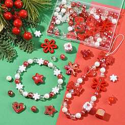 Kits de perles d'imitation ABS et de perles acryliques à faire soi-même&nbsp;DIY-FS0010-28