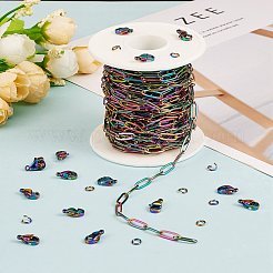 Kit de fabricación de conjunto de joyería de cadena de diy&nbsp;STAS-SZ0002-25