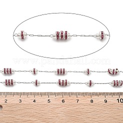Handgefertigte Glasperlen & Strassketten&nbsp;CHS-L028-01P-01