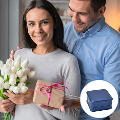 1 Stück Aufbewahrungsboxen für Schmuckarmbänder und Geschenke aus PU-Leder&nbsp;CON-BBC0001-06