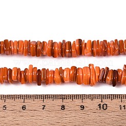 Natürlichen Süßwasser-Muschelperlen Stränge&nbsp;SHEL-N037-01B
