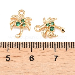 Ottone micro spianare pendenti zirconi&nbsp;KK-L261-12G