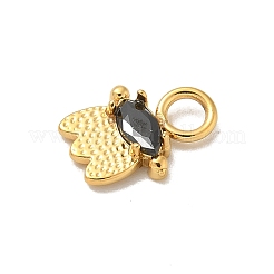 Ionenplattierung (IP) 304 Edelstahl mit Strass-Anhängern&nbsp;STAS-G351-17G