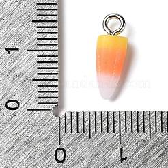 Ciondoli di mais caramellato in resina opaca di Halloween&nbsp;RESI-G102-01