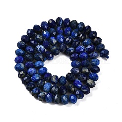 Natürlicher Lapislazuli Perlenstränge&nbsp;G-P553-F04-04