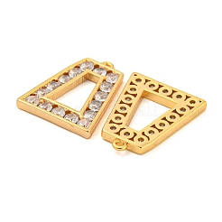 Pendentifs en laiton zircon cubique clair&nbsp;KK-N254-33G