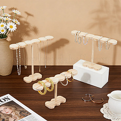 3 bolsa de 3 estilos de soportes de madera para diademas&nbsp;ODIS-PH0009-34