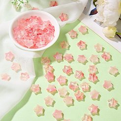 100 Stück handgefertigte Bunte Malerei-Perlen in Farbverlaufsfarbe&nbsp;DIY-SZ0010-51C