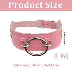 PU-Leder-Halsketten für Frauen&nbsp;NJEW-CL0001-22B