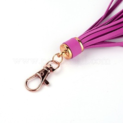 Quastenanhänger aus PU-Leder&nbsp;FIND-WH0075-19C