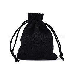 Pochettes d'emballage en toile rectangle&nbsp;OP-K003-10x14-01A