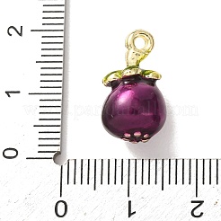 Pendentifs d'émail en alliage&nbsp;AL-CBA24A7-01G-03