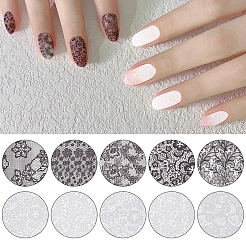 10 rotolo di adesivi per nail art a forma di animali domestici&nbsp;MRMJ-SP0001-47C