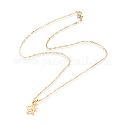 Colliers pendentifs en acier inoxydable 304&nbsp;NJEW-F275-06G