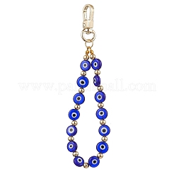 5 pz 5 colori malocchio perline fatte a mano in vetro soffiato ciondolo decorazione&nbsp;HJEW-JM02328