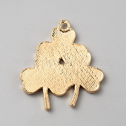 Anhänger aus glitzernder Emaille-Legierung zum St. Patrick's Day&nbsp;ENAM-CJC0003-58G-KCG
