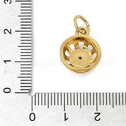 Anhänger aus Edelstahl und Strass&nbsp;STAS-A145-04B-G