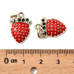 Pendentifs en émail d'alliage de placage uv&nbsp;FIND-A054-10A-G