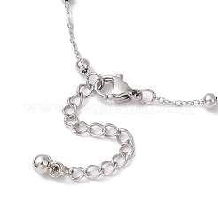 Pulseras de cadena de cable de acero inoxidable 304&nbsp;BJEW-JB11499-02