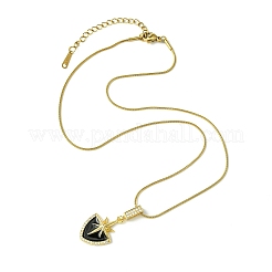 Colliers pendentifs en acier inoxydable 304&nbsp;NJEW-G157-03G