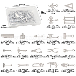 38pcs 19 Arten Legierungsanhänger&nbsp;FIND-FS0003-89