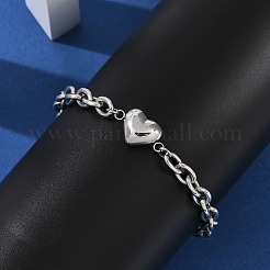 Armbänder aus 201 Edelstahl-Kabelkettengliedern&nbsp;BJEW-M051-01P-1