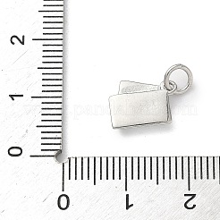 Charms smalto ottone&nbsp;KK-A273-08P-01