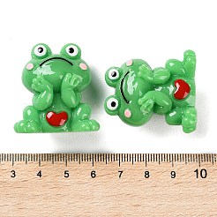 Cartoon süße Harz 3d Frosch Figuren&nbsp;LS-RESI-Z024-01C