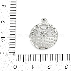 Legierung Micro Pave Strass Anhänger&nbsp;FIND-K020-18P