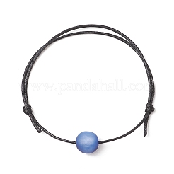 Verstellbare Armbänder aus Kunstharz-Katzenaugen-Imitation für Männer und Frauen&nbsp;BJEW-JB12100