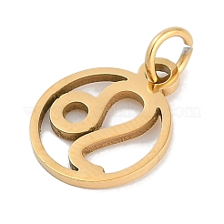 Placcatura ionica (ip) ciondoli in acciaio inossidabile 304&nbsp;STAS-R135-05G-10