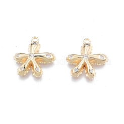 Colgante micropavé cubic zirconia de latón&nbsp;KK-G432-17G