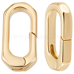 2 anneau de porte à ressort en laiton&nbsp;KK-BBC0024-20G-01