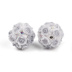 Perline di strass in argilla polimerica luminosa fatta a mano in acrilico&nbsp;CLAY-H003-07E