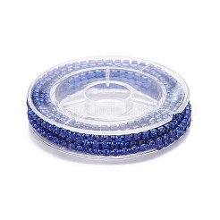 Messing Saphir Strass Strassketten&nbsp;CHC-FS0001-03B