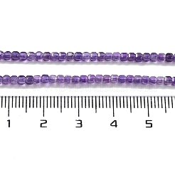 Natürlichen Amethyst Perlen Stränge&nbsp;G-J400-A03-01