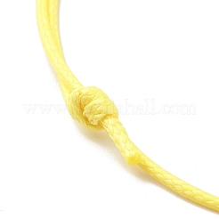 Runde Perlenarmbänder aus Naturholz&nbsp;BJEW-JB08565