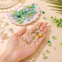80 g de perles de verre transparentes&nbsp;DGLA-TA0001-47C