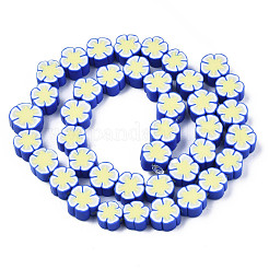 Chapelets de perle en pâte polymère manuel&nbsp;CLAY-N011-48B-B03