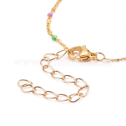 Bracelets de cheville en émail&nbsp;AJEW-AN00444
