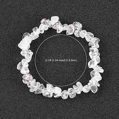 Valentines Tag für Liebhaber Ideen Kristallchips Stretch-Armbänder&nbsp;X-BJEW-JB01308-07